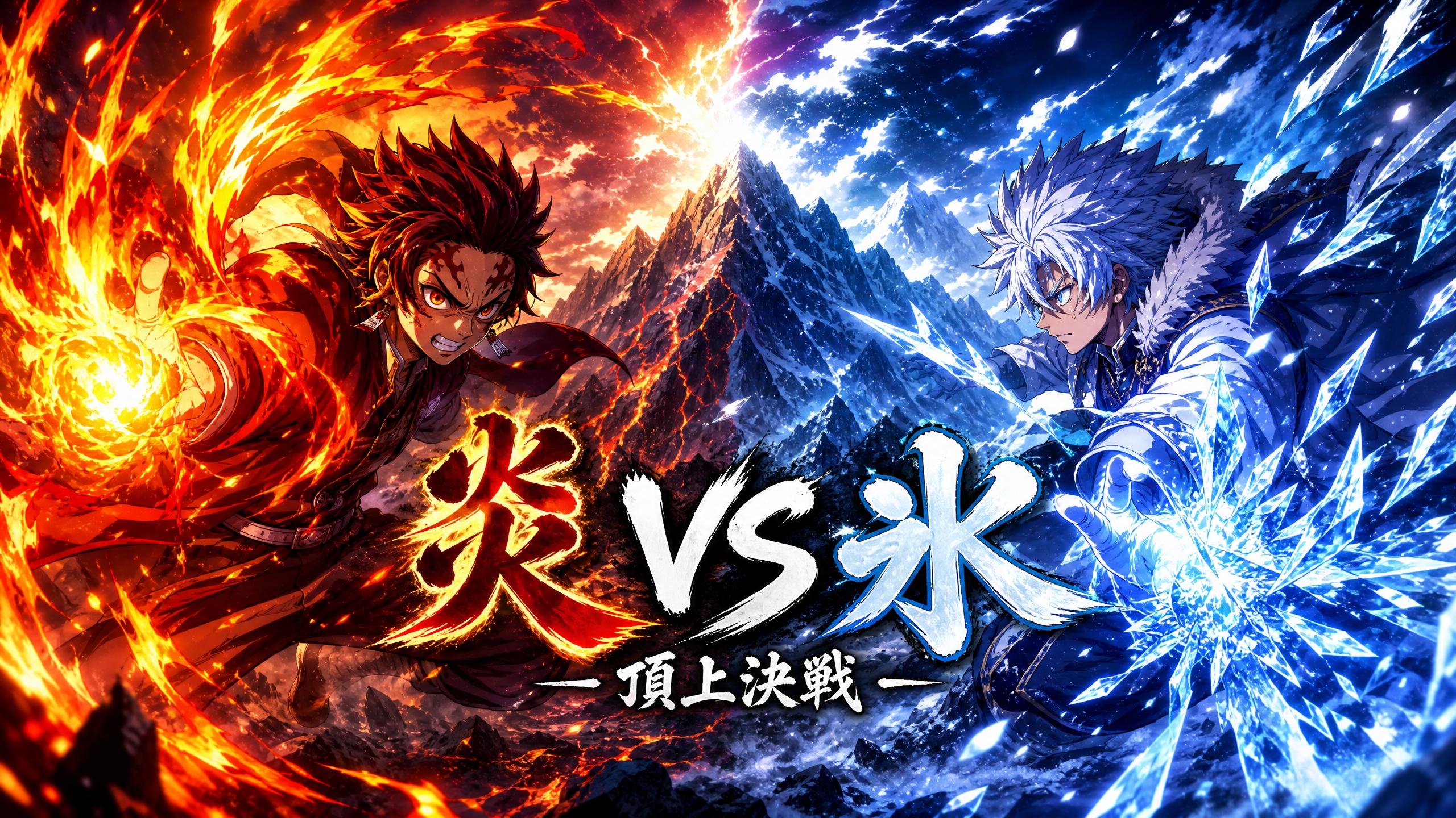 重口-炎冰对决动漫剪辑教程演示